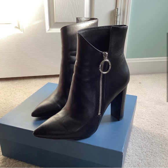 Paige - Kate ankle leather booties - 4 inch heel 7.5 - Picture 4 of 8